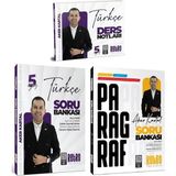 Anla Kazan Yayınları Retro 2026 Kpss Türkçe 5yüz Ders Notları + Soru Bankası + Paragraf Soru Bankası 3 Lü Set - Aker Kartal Retro Yayıncılık