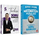 Anla Kazan Yayınları Retro + Cba 2026 Kpss Türkçe 5yüz + Matematik Soru Bankası 2 Li Set - Aker Kartal Retro + Cba Yayıncılık