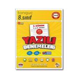 Anla Kazan Yayınları Tonguç 8. Sınıf Tüm Dersler 2. Dönem 1. Yazılı ve 2. Yazılı Denemeleri Tonguç Akademi