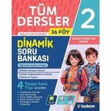 Anla Kazan Yayınları Tudem 2. Sınıf Tüm Dersler Dinamik Soru Bankası Tudem Yayınları