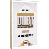 Anla Kazan Yayınları Yargı 2026 Dhbt 1-2 Lisans 4 Deneme Çözümlü Yargı Yayınları