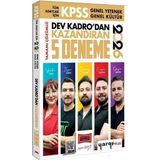 Anla Kazan Yayınları Yargı 2026 KPSS Genel Yetenek Genel Kültür 5 Deneme Çözümlü Mesleki Hazırlık Kitap İçeriği