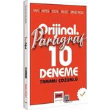 Anla Kazan Yayınları Yargı 2026 Kpss Meb-Ags Ales Dgs Yks Paragraf Orijinal 10 Deneme Çözümlü