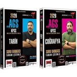 Anla Kazan Yayınları Yargı 2026 Kpss Meb-Ags Tarih + Coğrafya Soru Bankası Anka Ekibi 2 Li Set Yargı Yayınları