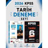 Anla Kazan Yayınları Yargı 2026 Kpss Tarih 15 Deneme & Kpss Tarih 6 Deneme Evp Akademi Seti
