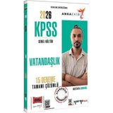 Anla Kazan Yayınları Yargı 2026 Kpss Vatandaşlık 15 Deneme Çözümlü Anka Ekibi