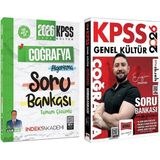 Anla Kazan Yayınları Yargı + Indeks 2026 Kpss Coğrafya Soru Bankası 2 Li Set - Engin Eraydın Yargı + Indeks Akademi Yayınları