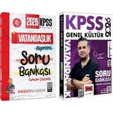 Anla Kazan Yayınları Yargı + Indeks 2026 Kpss Vatandaşlık Soru Bankası 2 Li Set - Özgür Özkınık Yargı + Indeks Akademi Yayınları