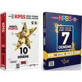 Anla Kazan Yayınları Yargı + Liderler Karması 2026 Kpss Genel Yetenek Genel Kültür On Numara 5 Yıldız 10+7 Deneme 2 Li Set Yargı + Liderler Karması Yayınları