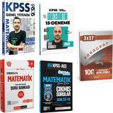 Anla Kazan Yayınları Yargı Yayınları 2026 Kpss Genel Kültür Matematik Konu Anlatımı + Pegem Kpss Ezberbozan Matematik Soru Bankası + Retro Kpss Matematik 15 Deneme + Indeks Kpss Matematik Son 15 Yıl Konu Konu Çıkmış Sorul