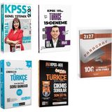 Anla Kazan Yayınları Yargı Yayınları 2026 Kpss Genel Kültür Türkçe Konu Anlatımı + Pegem Kpss Ezberbozan Türkçe Soru Bankası + Retro Kpss Türkçe 15 Deneme + Indeks Kpss Türkçe Son 10 Yıl Konu Konu Çıkmış Sorular Kpss Vata