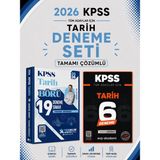 Anla Kazan Yayınları Yediiklim 2026 Kpss Börü Tarih 19 Deneme & Kpss Tarih 6 Deneme Evp Akademi Seti
