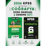 Anla Kazan Yayınları Yediiklim 2026 Kpss Coğrafya Soru Bankası & Kpss Coğrafya 6 Deneme Evp Akademi