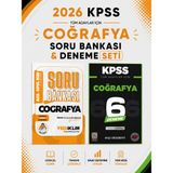 Anla Kazan Yayınları Yediiklim 2026 Kpss Coğrafya Soru Dünyası & Kpss Coğrafya 6 Deneme Evp Akademi