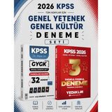 Anla Kazan Yayınları Yediiklim 2026 Kpss Gkgy 3 Deneme & Evp Akademi Kpss Tüm Dersler 32 Deneme Seti