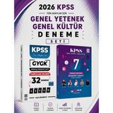 Anla Kazan Yayınları Yediiklim 2026 Kpss Gkgy 7 Deneme & Evp Akademi Kpss Tüm Dersler 32 Deneme Seti