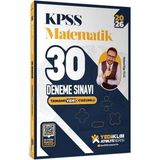 Anla Kazan Yayınları Yediiklim 2026 Kpss Matematik 30 Deneme Atölye Serisi Çözümlü