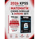Anla Kazan Yayınları Yediiklim 2026 Kpss Matematik Son 11 Yıl Çıkmış Sorular & Kpss Matematik 6 Deneme Evp Akademi
