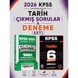 Anla Kazan Yayınları Yediiklim 2026 Kpss Ortaöğretim-Önlisans Tarih Çıkmış Sorular & Kpss Tarih 6 Deneme Evp Akademi Seti