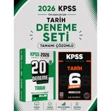Anla Kazan Yayınları Yediiklim 2026 Kpss Tarih 20 Deneme & Kpss Tarih 6 Deneme Evp Akademi Seti