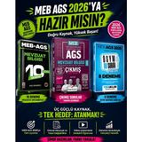 Anla Kazan Yayınları Yediiklim 2026 Meb Ags Ösym Ne Sorar 8 Fasikül Deneme & Meb Ags Mevzuat Bilgisi Deneme Evp Akademi + Çıkmış Sorular Seti