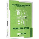 Anla Kazan Yayınları Yediiklim 2026 Öabt Meb-Ags Ilköğretim Matematik Öğretmenliği Konu Anlatımı