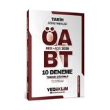 Anla Kazan Yayınları Yediiklim 2026 Öabt Meb-Ags Tarih Öğretmenliği 10 Deneme Çözümlü