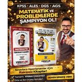 Anla Kazan Yayınları Yediiklim Kpss-Ags-Dgs-Ales Problemler Deneme Kampı (60 Deneme) & Kpss Ags Dgs Ales Matematik Tekrar Kampı Mehmet Bilge Yıldız Seti