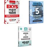 Anla Kazan Yayınları Yediiklim Yayınları 2026 Meb Ekys Müdür ve Müdür Yardımcılığı Soru Bankası + Dizgi Meb Ekys 5 Deneme + Meb Ekys Mülakat Soru Cevap Data Yayınları Seti