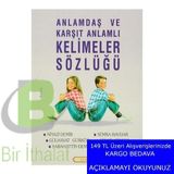 Anlamdaş ve Karşıt Anlamlı Kelimeler Sözlüğü - Niyazi Demir Gülhayat Gürkök Nalan Kılavuz Sabahattin Demir Semra Baydar Şenat Şenkul