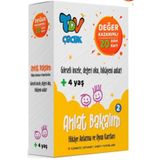 Anlat Bakalım 2 - Hikaye Anlatma ve Oyun Kartları Değer Kazanımlı 20 Kart - Kolektif