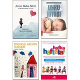 Anne Baba Sihri - Hedvig Montgomery - Uyku Kitabı - Eren Kaya - Çocuklu Hayatın İlkeleri - Demet Ilıkkan - Harika Haftalar - Hetty Van De Rijt - 4’lü Çocuk Eğitimi Kitap