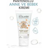 Anne Bebek Bakım Kremi Organik Papatya ve Kantoron Çiçeği, Pantenol, Meme Ucu Kremi 100 ml