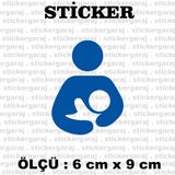 Anne Bebek Var 2 Adet Araba Motosiklet Kask Buzdolabı Cam Otomobil Atv Laptop Tablet Duvar Stickerı