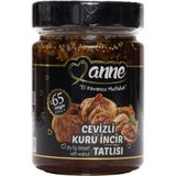 Anne Cevizli Kuru İncir Tatlısı 400 gr (Pancar Şekeri İle Üretilmiştir - Glikoz, Koruyucu İçermez)