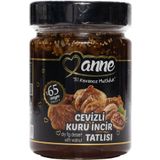 Anne Cevizli Kuru Incir Tatlısı 400g (PANCAR ŞEKERİ ILE ÜRETİLMİŞTİR - GLİKOZ, KORUYUCU IÇERMEZ)