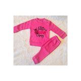 anne dokunuşu gibi KUZUM BEBE 2’li Fitilli Kumaş Yeşil Bulut Desenli Kız Erkek Bebek Çocuk Alt Üst Pijama Takımı
