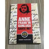 Anne Frank'ın Günlüğü Sahte Mi? - Sahafiye Kitap