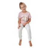Anne-Kız Seti Kız Çocuk İkili Pijama Takım Ar3571