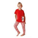 Anne-Kız Seti Kız Çocuk İkili Pijama Takım Ar3581