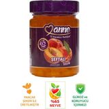 Anne Şeftali Reçeli 400 gr (Pancar Şekeri İle Üretilmiştir - Glikoz, Koruyucu İçermez)