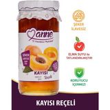 Anne Şeker İlavesiz Kayısı Reçeli 300 gr (Elma Suyu İle Tatlandırılmıştır - Koruyucu İçermez)