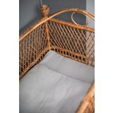 Anne Sesi Bürümcük Müslin Bebek Nevresim Takımı 70x110 Cm %100 Organik Pamuk 15 Cm Yatak Yüksekliği(DOVE GRİ)