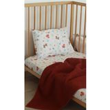 Anne Sesi Müslin Lastikli Çarşaf Seti 70x110 Cm %100 Organik Pamuk +15 Cm Yükseklik,Park Yatak ve Beşik Uyumlu