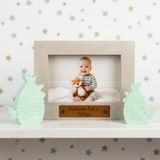 Anne ve Bebek İçin Dekoratif & Estetik Armağan, İsim ve Not Eklenebilen 15x10 Resim Çerçevesi Seti