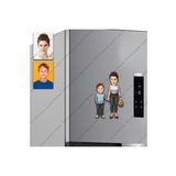 Anne Ve Çoçuk Tasarımlı Buzdolabı Magneti/Resim Gönder Magnet Olsun