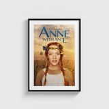 Anne with an E Dizi Posteri Tablo Çerçeveli Poster Duvar Dekorasyonu - 21 x 30 - Siyah Çerçeveli