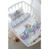 Anne Yanı Beşik Nevresim Takımı (60x100) - Iconic Serisi - Blonde Mermaid