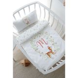 Anne Yanı Beşik Nevresim Takımı (60x100) - Little Deer Series - mharfi