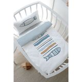 Anne Yanı Beşik Nevresim Takımı (60x100) - Pure Baby Serisi - Baby Fish